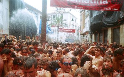 ¡Aquí hay tomates! La Tomatina